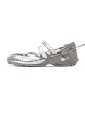 PHEME Tech Ballet Mary Janes Silver