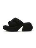 OREA Padded Platform Slides Black