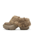 OREA Plateau-Clogs Khakibraun