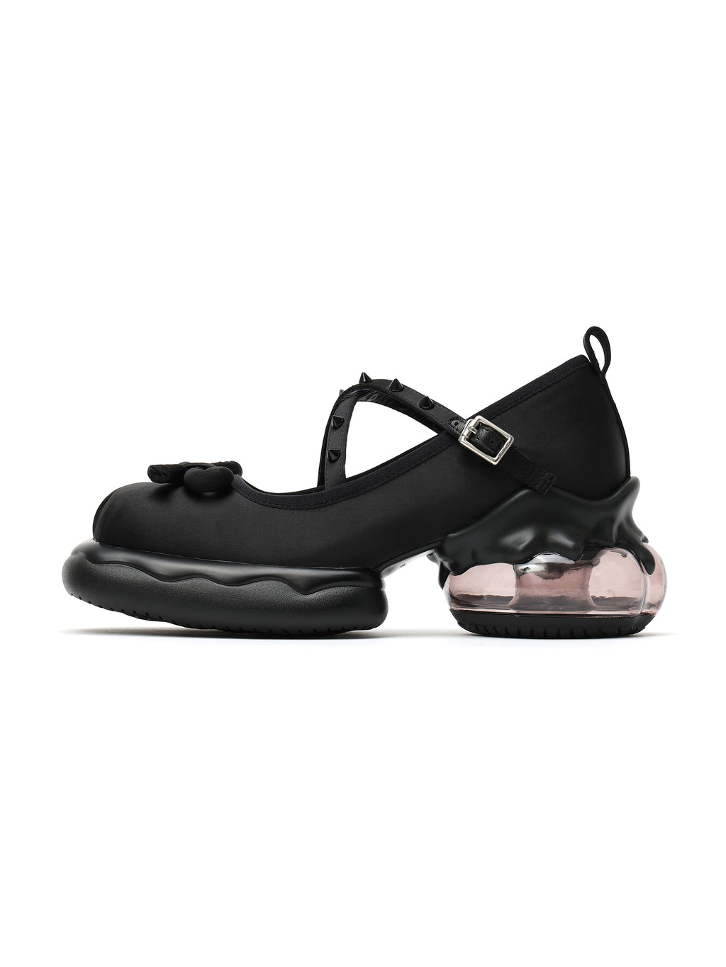 ERIS Ballet Chunky Mary Janes Schwarz