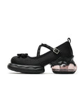 ERIS Ballet Chunky Mary Janes Schwarz