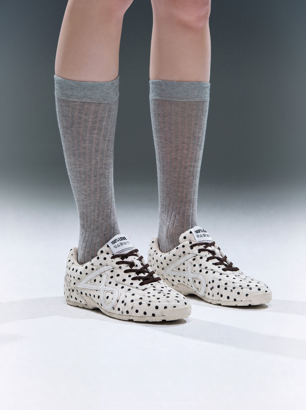 LETO Slim Trainers Dottie