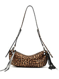 LAMIA Fang Shoulder Bag Leopard