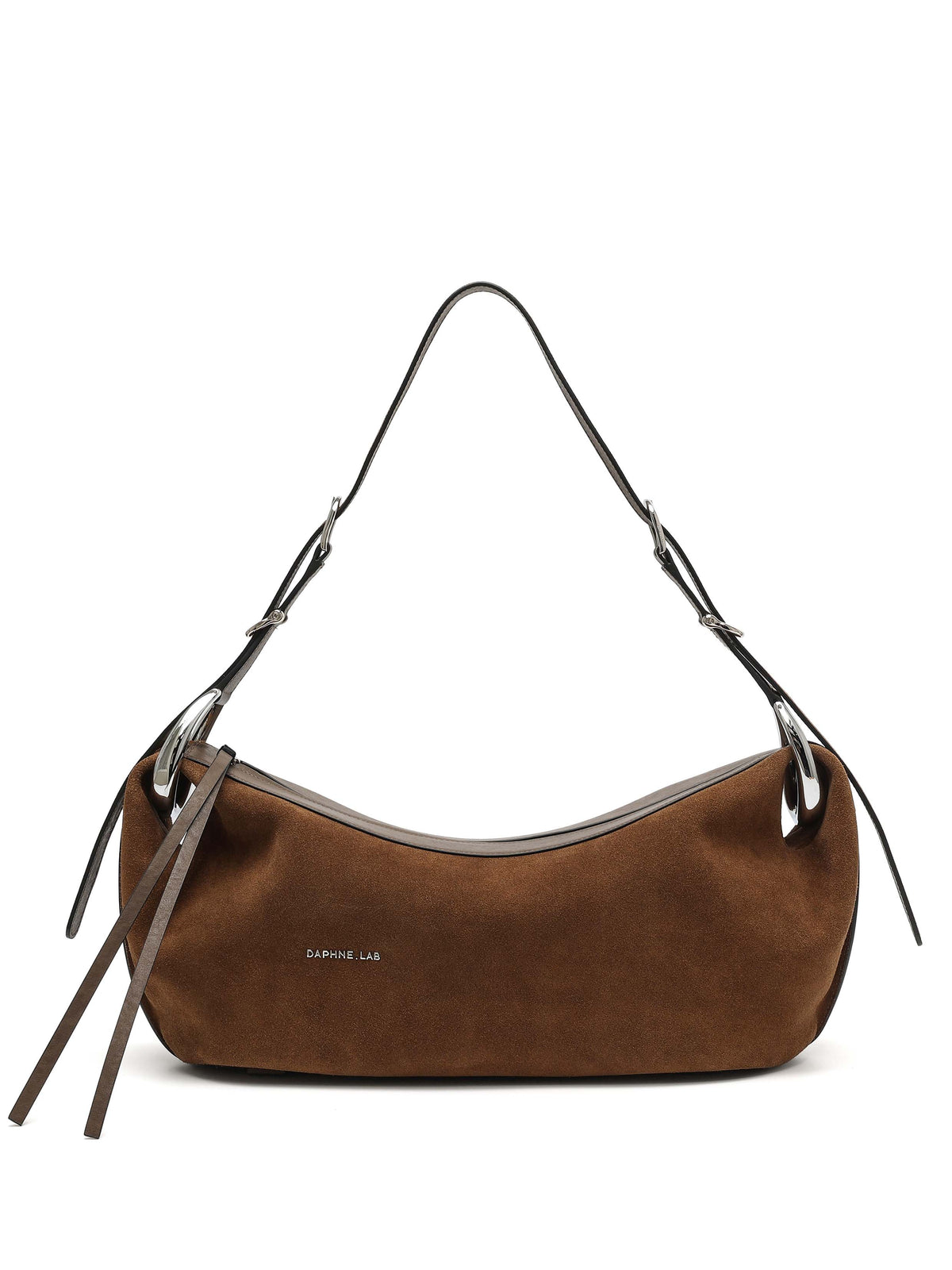 LAMIA XL Fang Schultertasche Braun