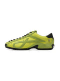 LETO Verzierte Sneaker Acid Green