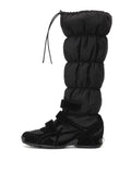 HARMONIA Padded Gaiter Knee-High Sneakers Black