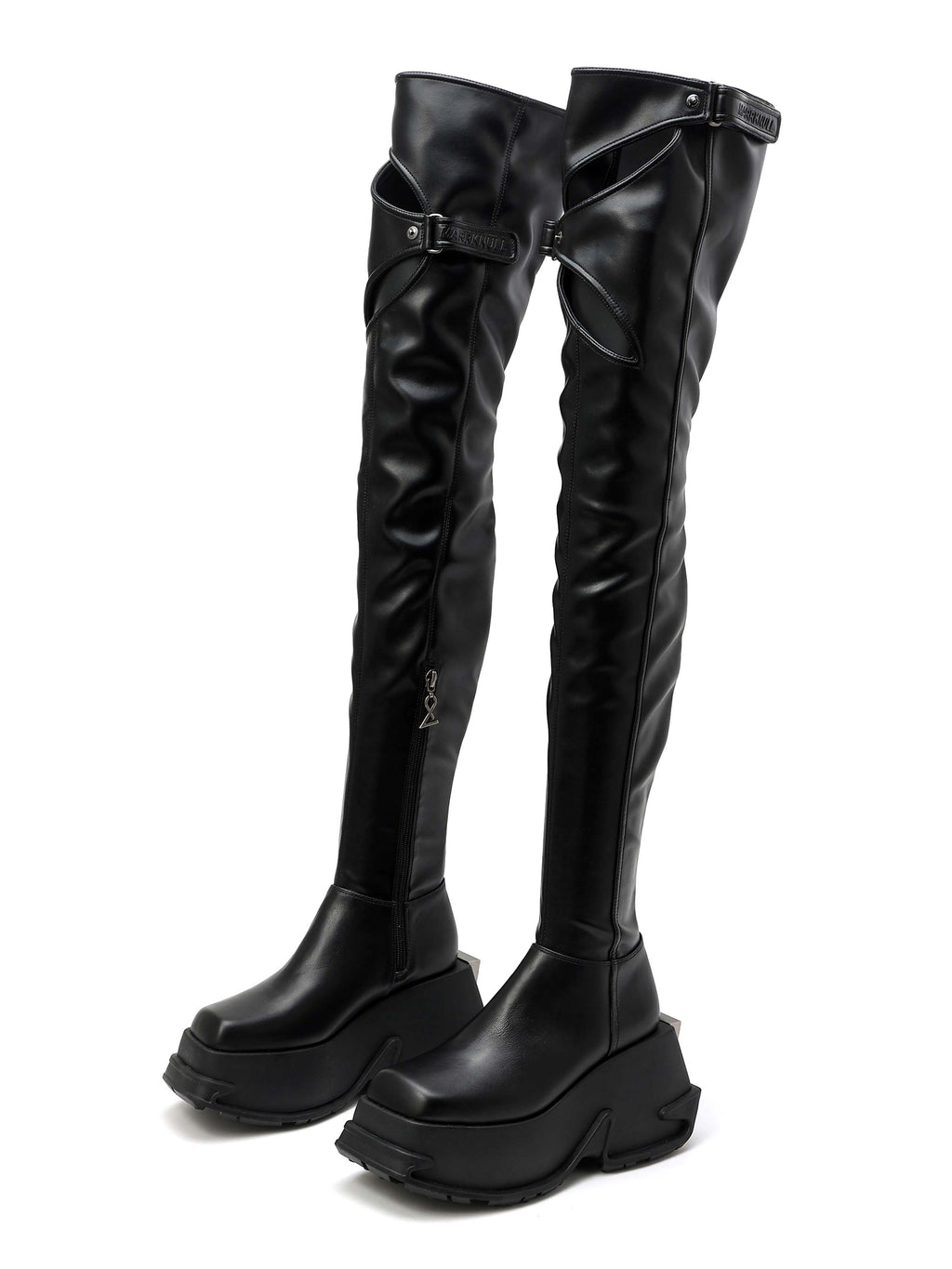 DAPHNE.LAB × MARRKNULL | Cutout Platform OTK Boots