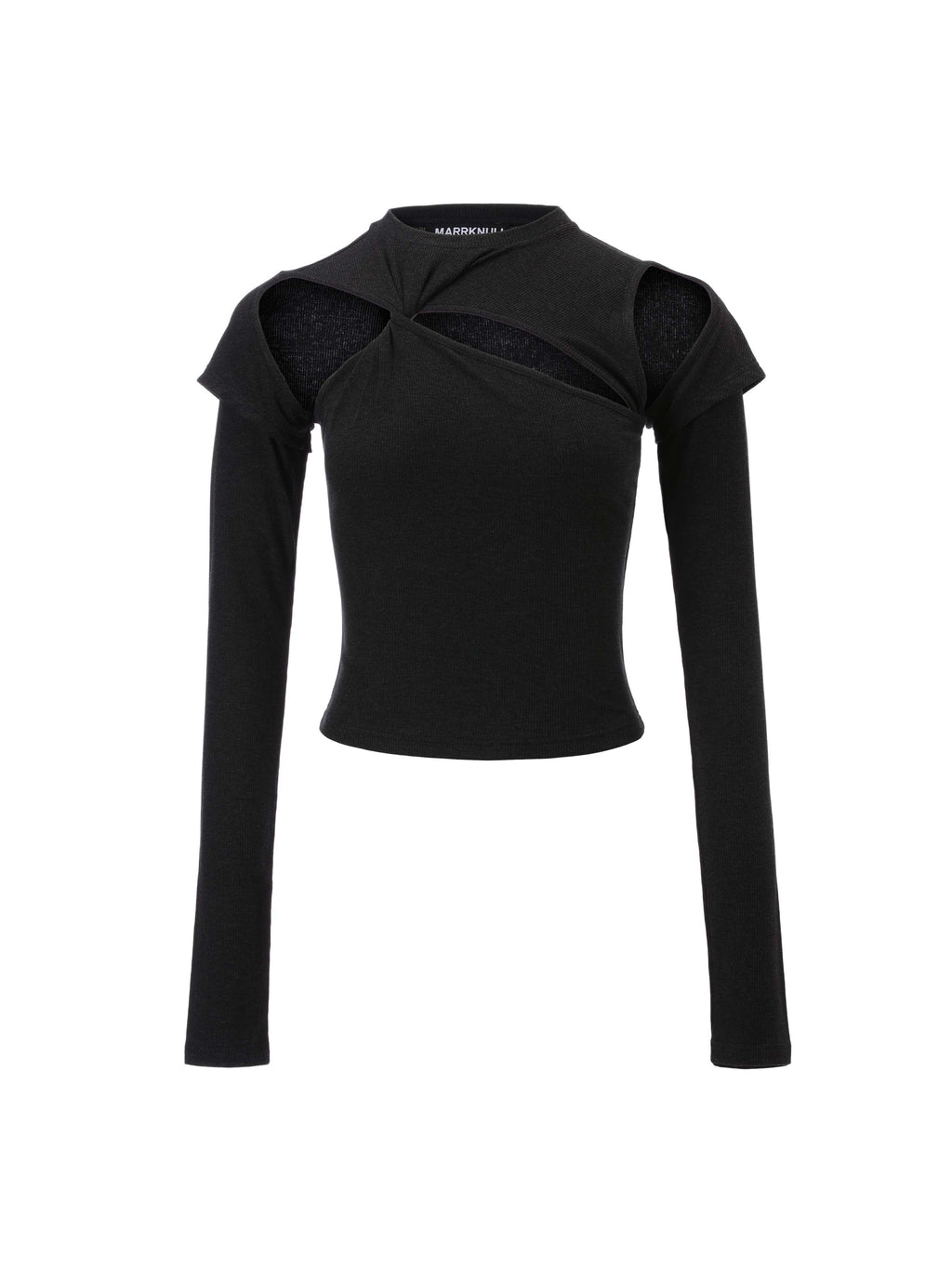 Daphne.Lab x MARRKNULL | Cutout Long-Sleeve Top