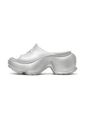 KYMA Wave Platform Slides Silver
