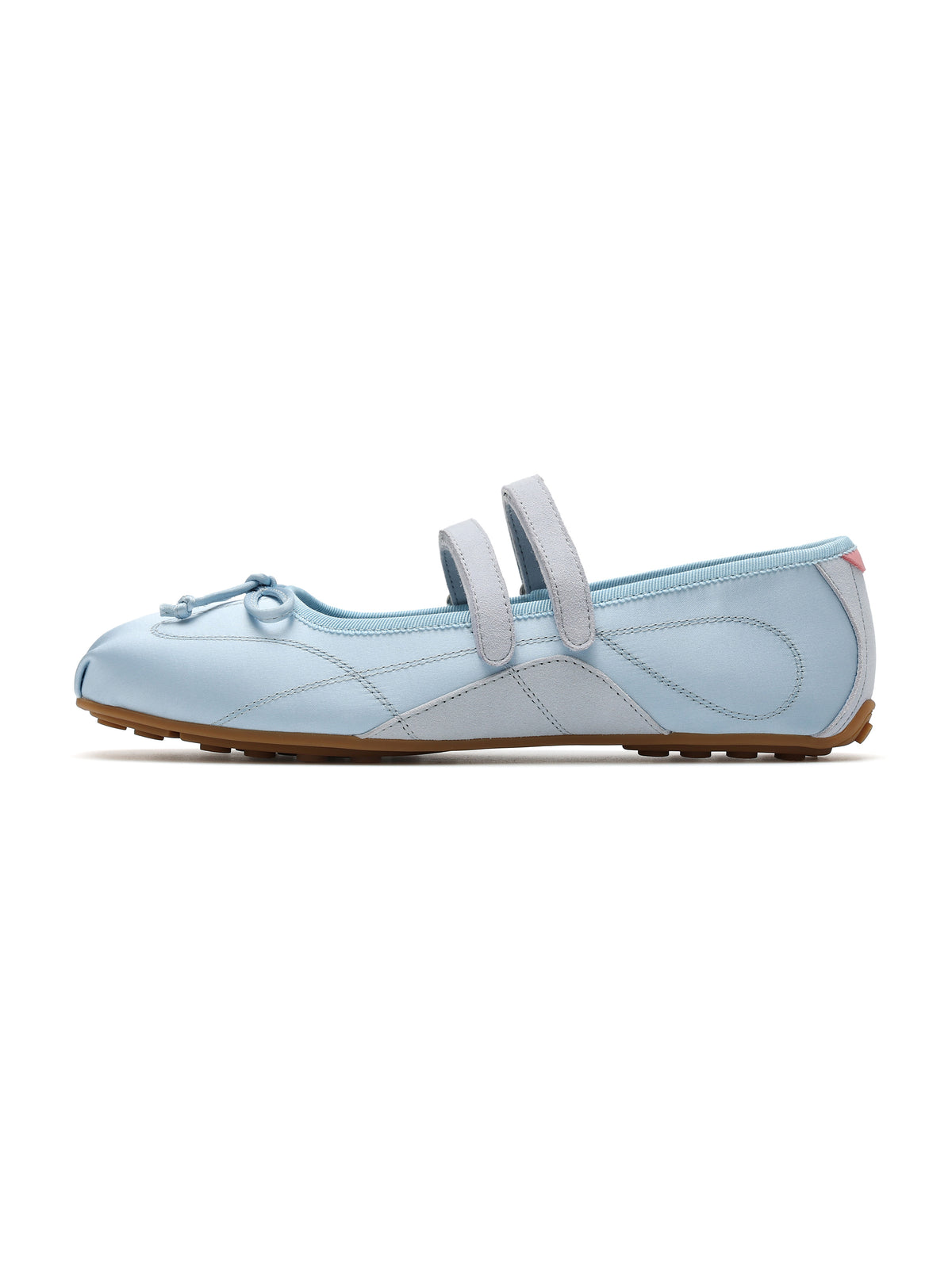 SEIRA Ballet Mary Jane Flats Nebelblau