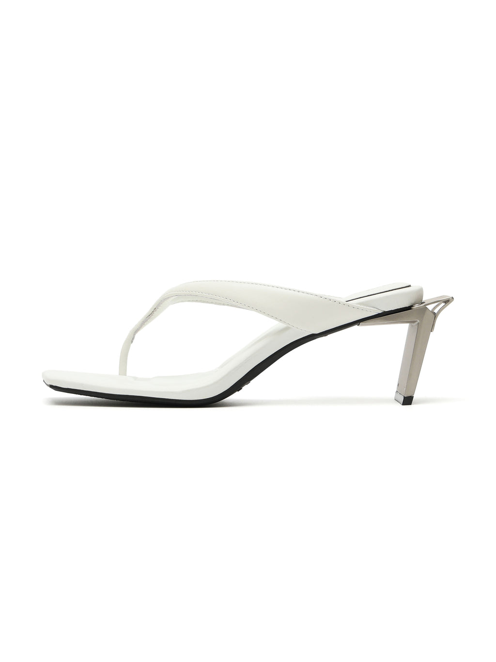 DORIS Opener Heel Thong Sandals Ivory White
