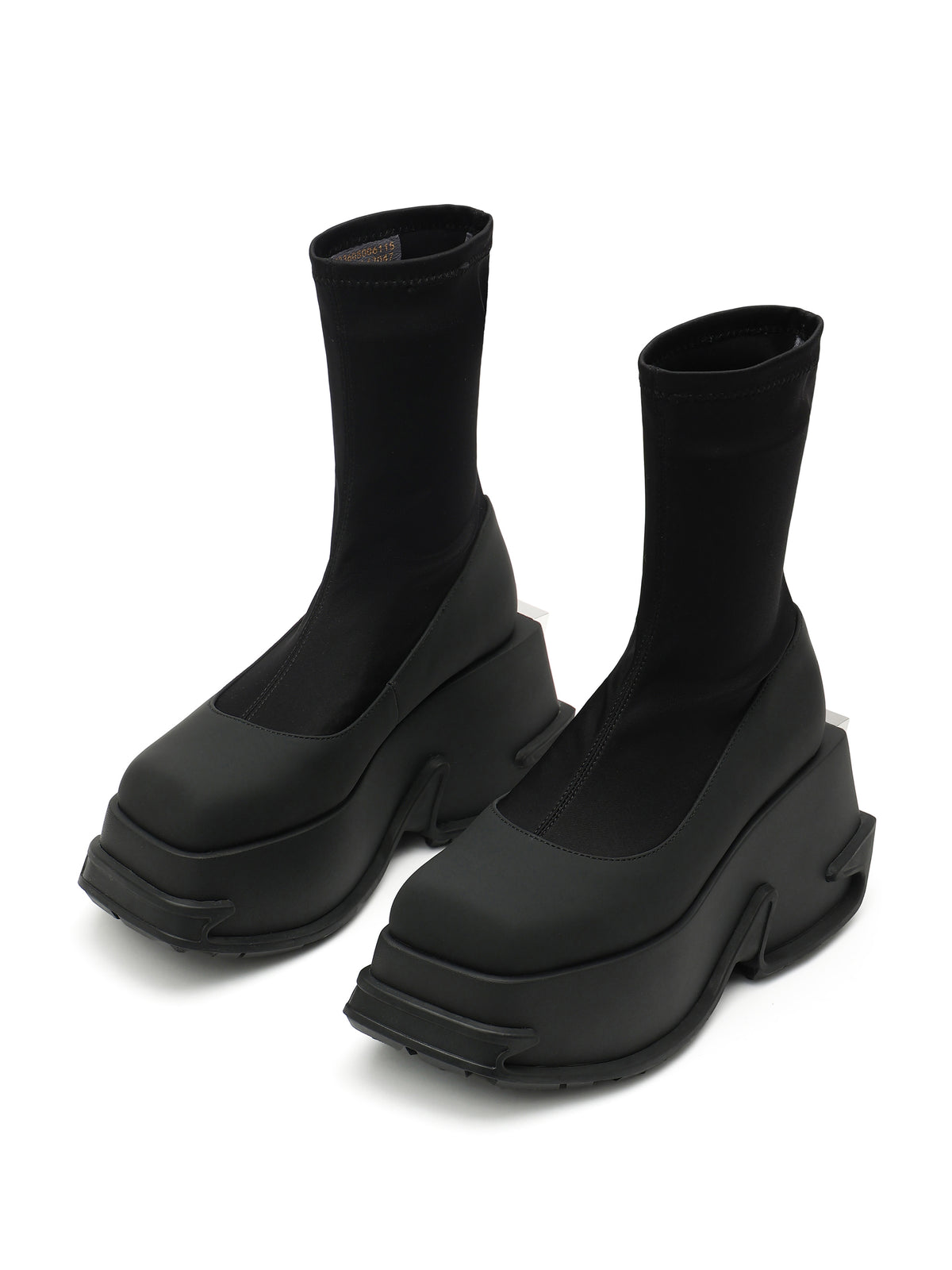 ELECTRA Plateau-Stiefeletten Schwarz