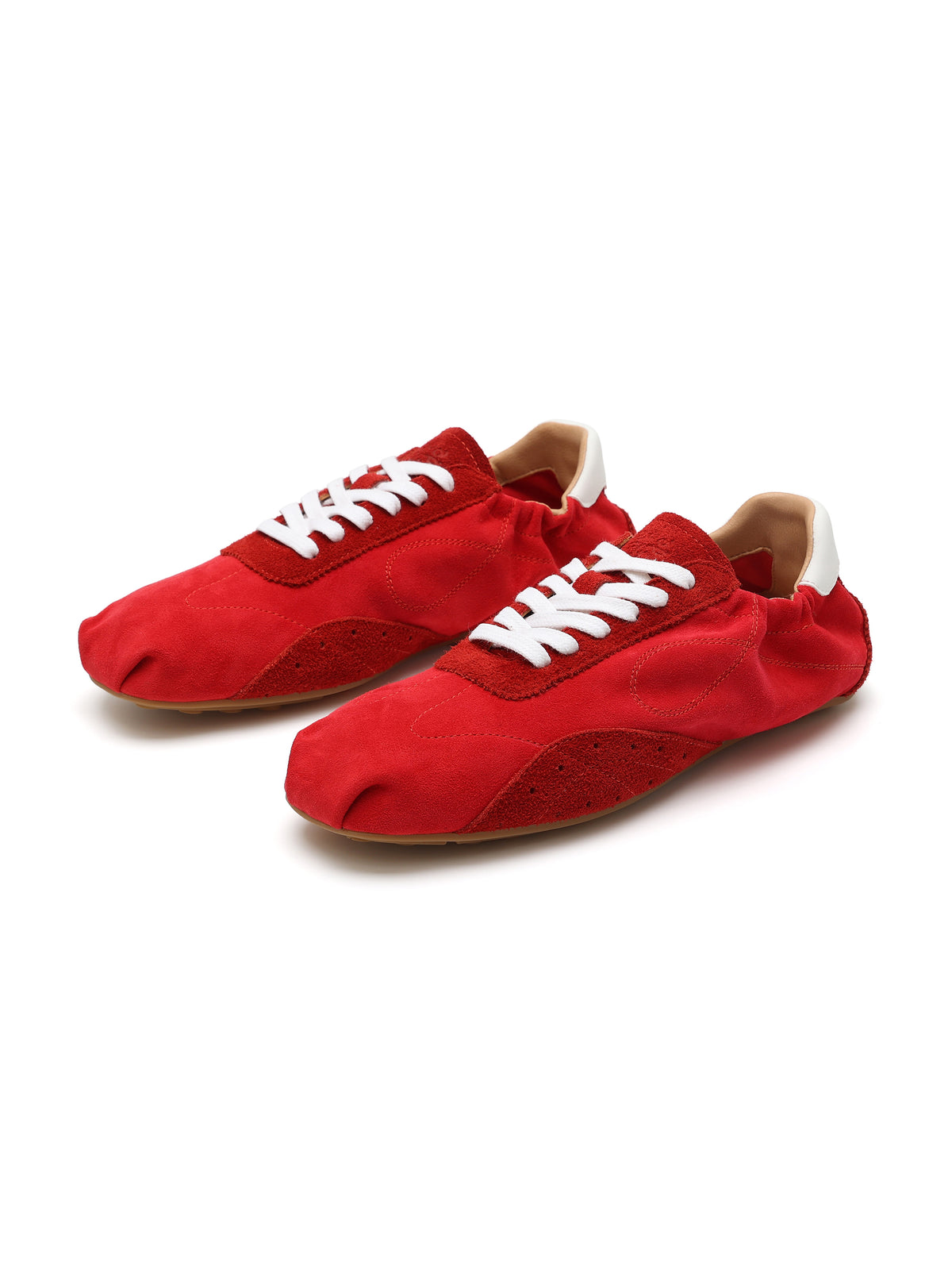 AURA Retro-Sneaker Scharlachrot