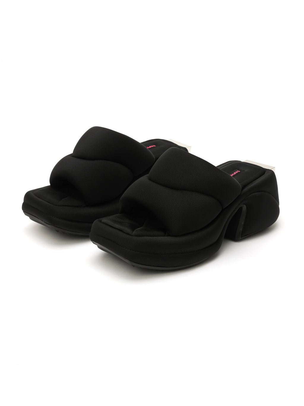 OREA Padded Platform Slides Black