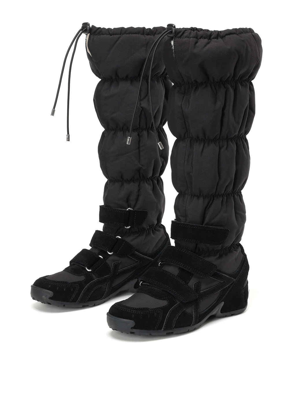 HARMONIA Padded Gaiter Knee-High Sneakers Black