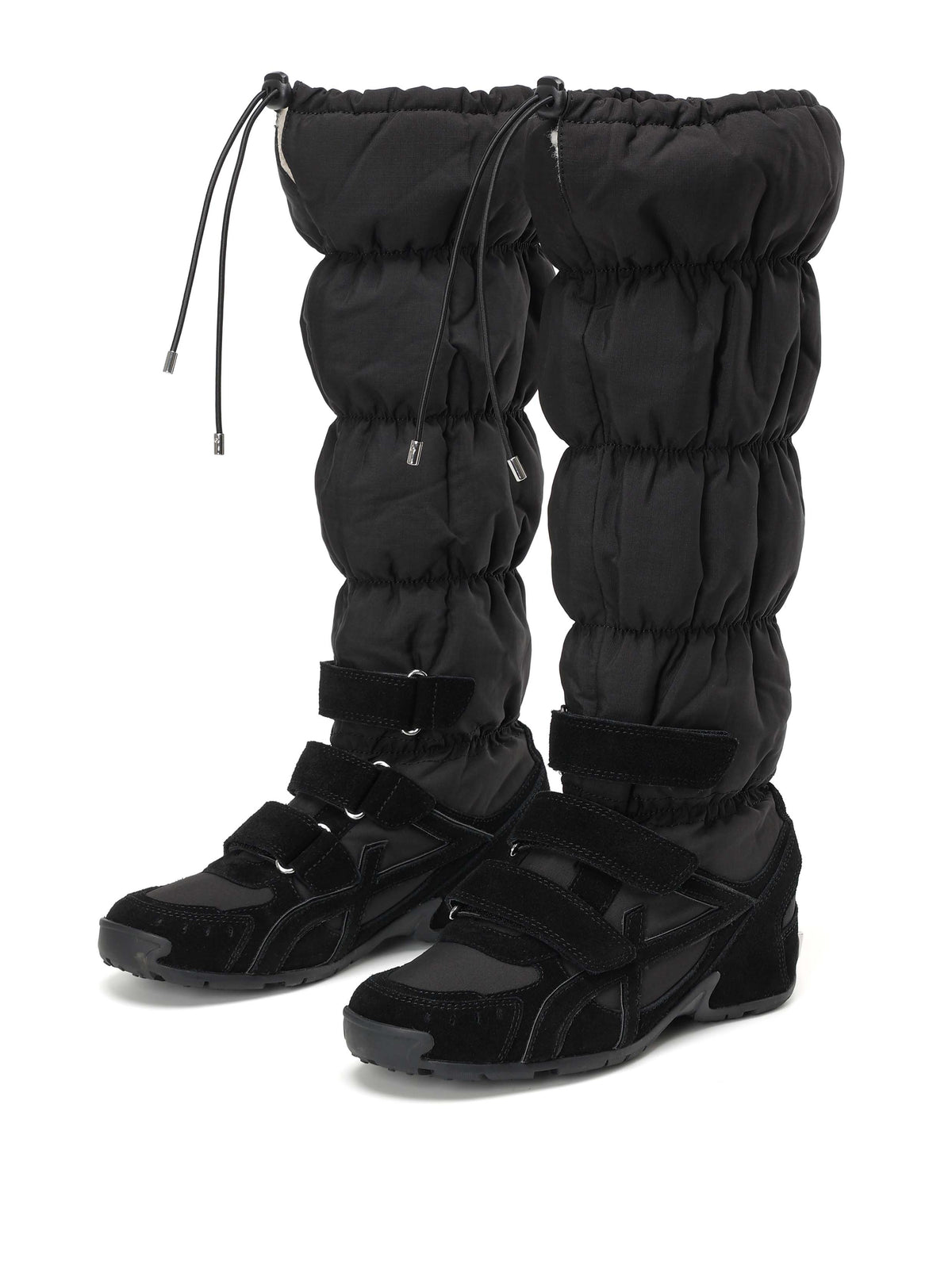 HARMONIA Padded Gaiter Knee-High Sneakers Black