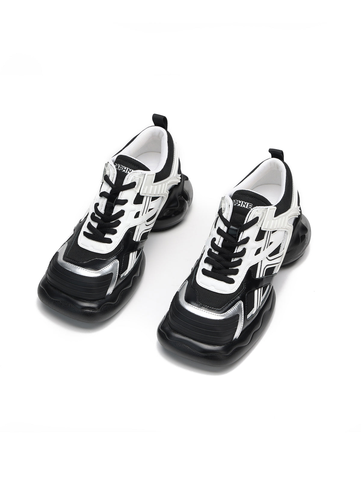 HEBE Tech Chunky Sneakers Schwarz