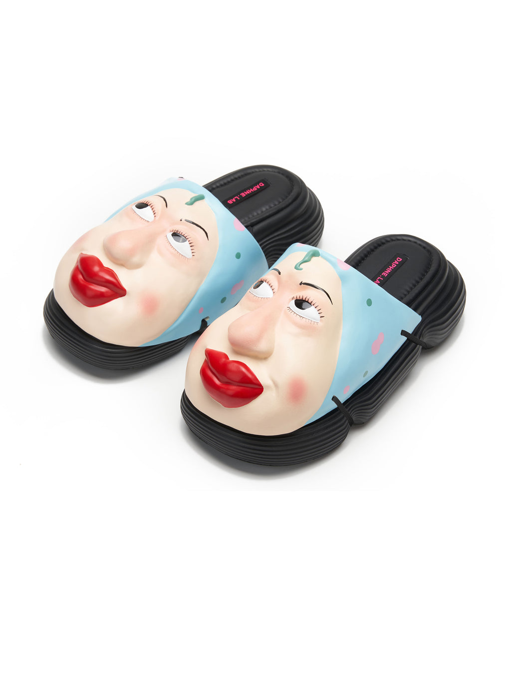 DAPHNE.LAB × QIURUI DU | Detachable Mask Slides Blue