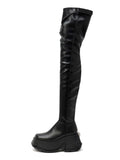DAPHNE.LAB × MARRKNULL | Cutout Platform OTK Boots