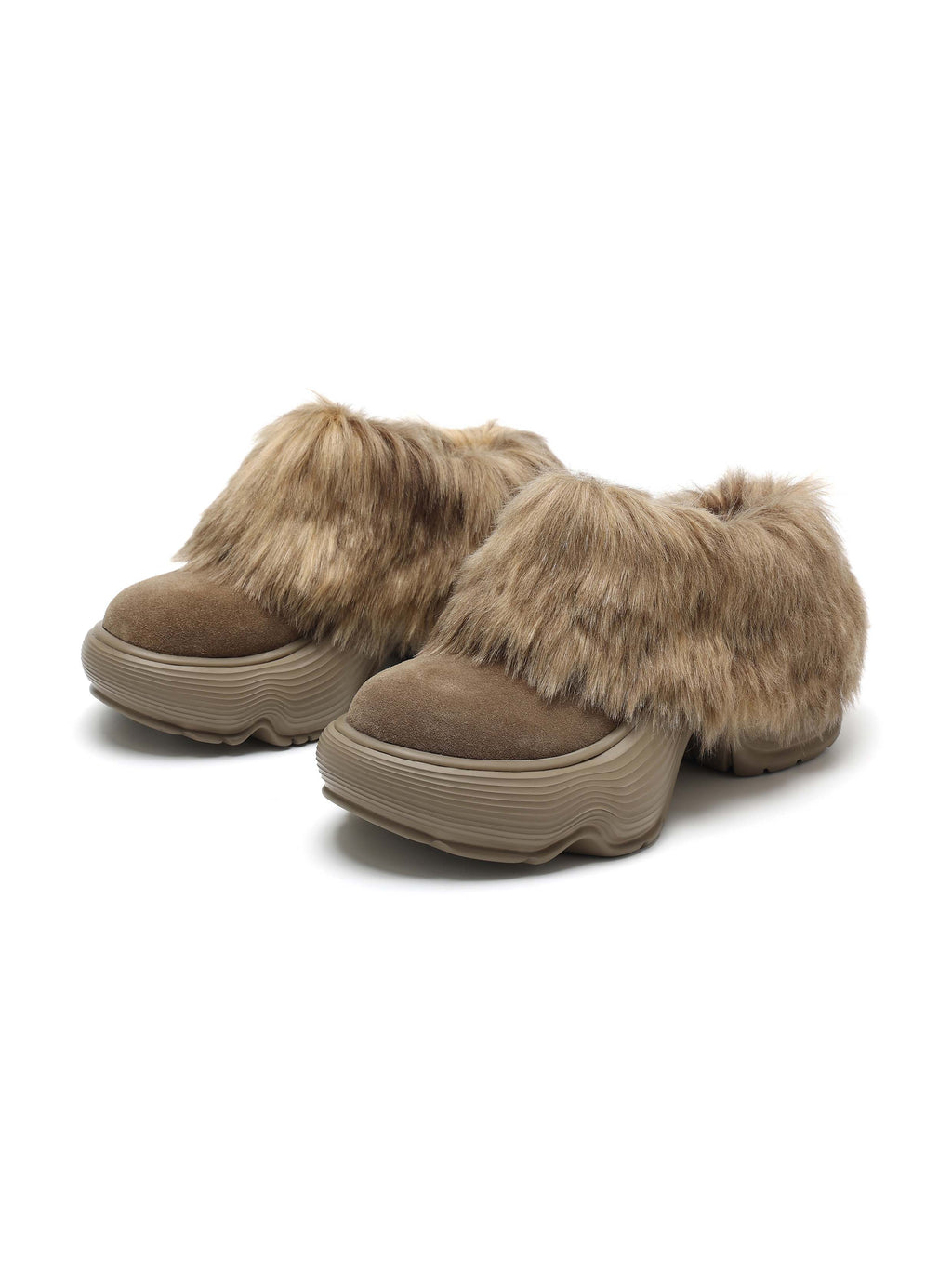 OREA Plateau-Clogs Khakibraun