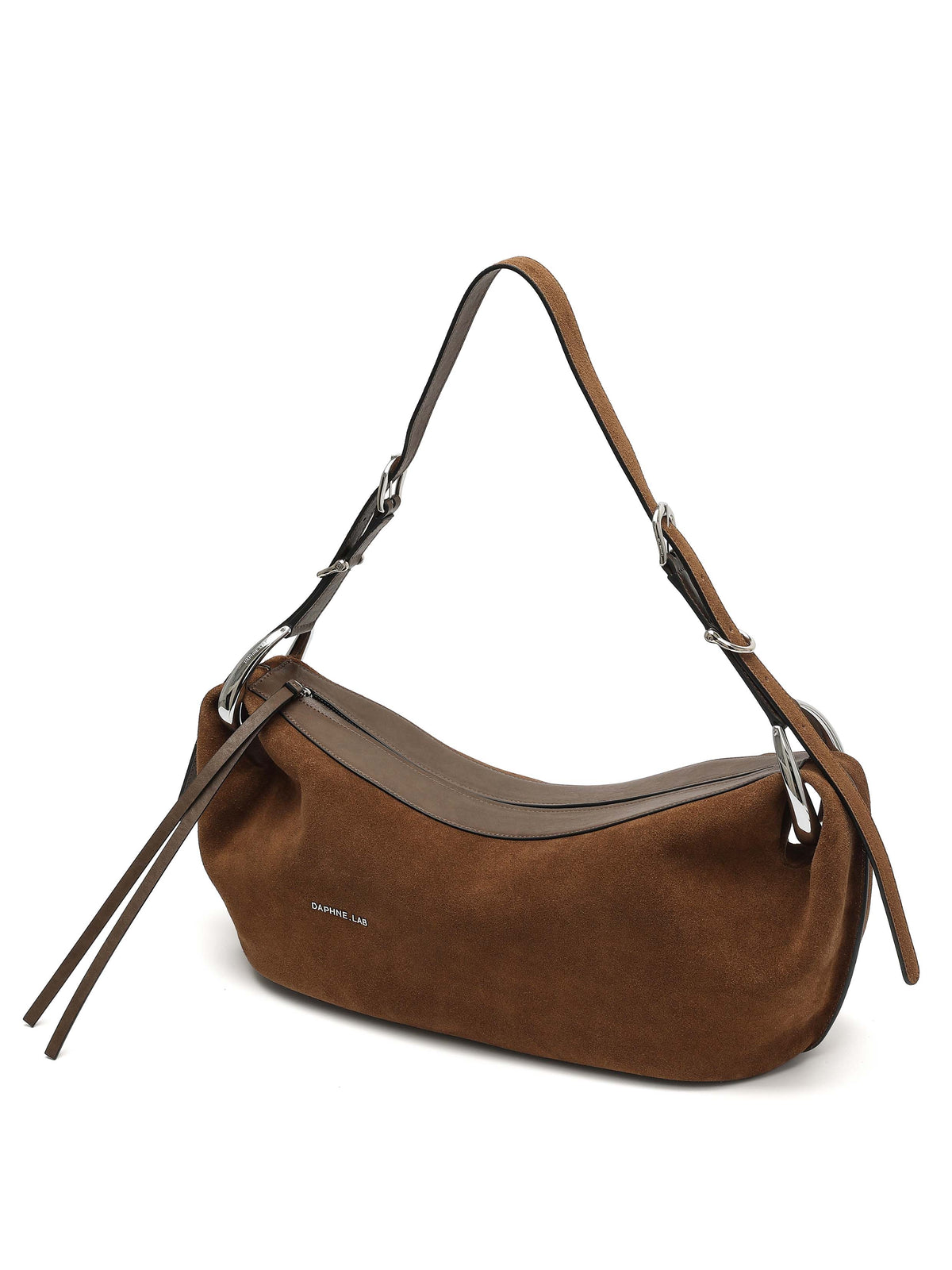 LAMIA XL Fang Schultertasche Braun