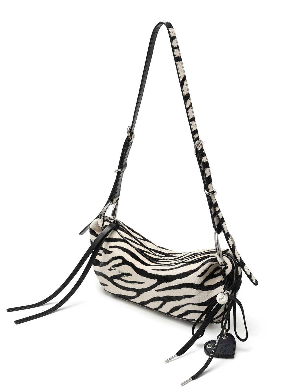 LAMIA Fang Umhängetasche Zebra