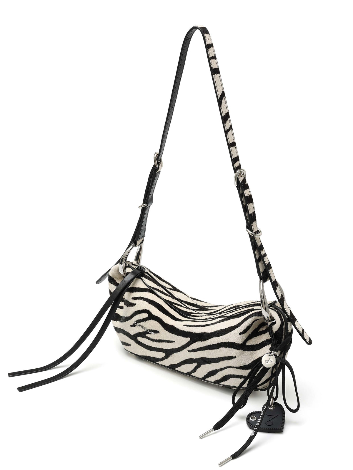 LAMIA Fang Umhängetasche Zebra