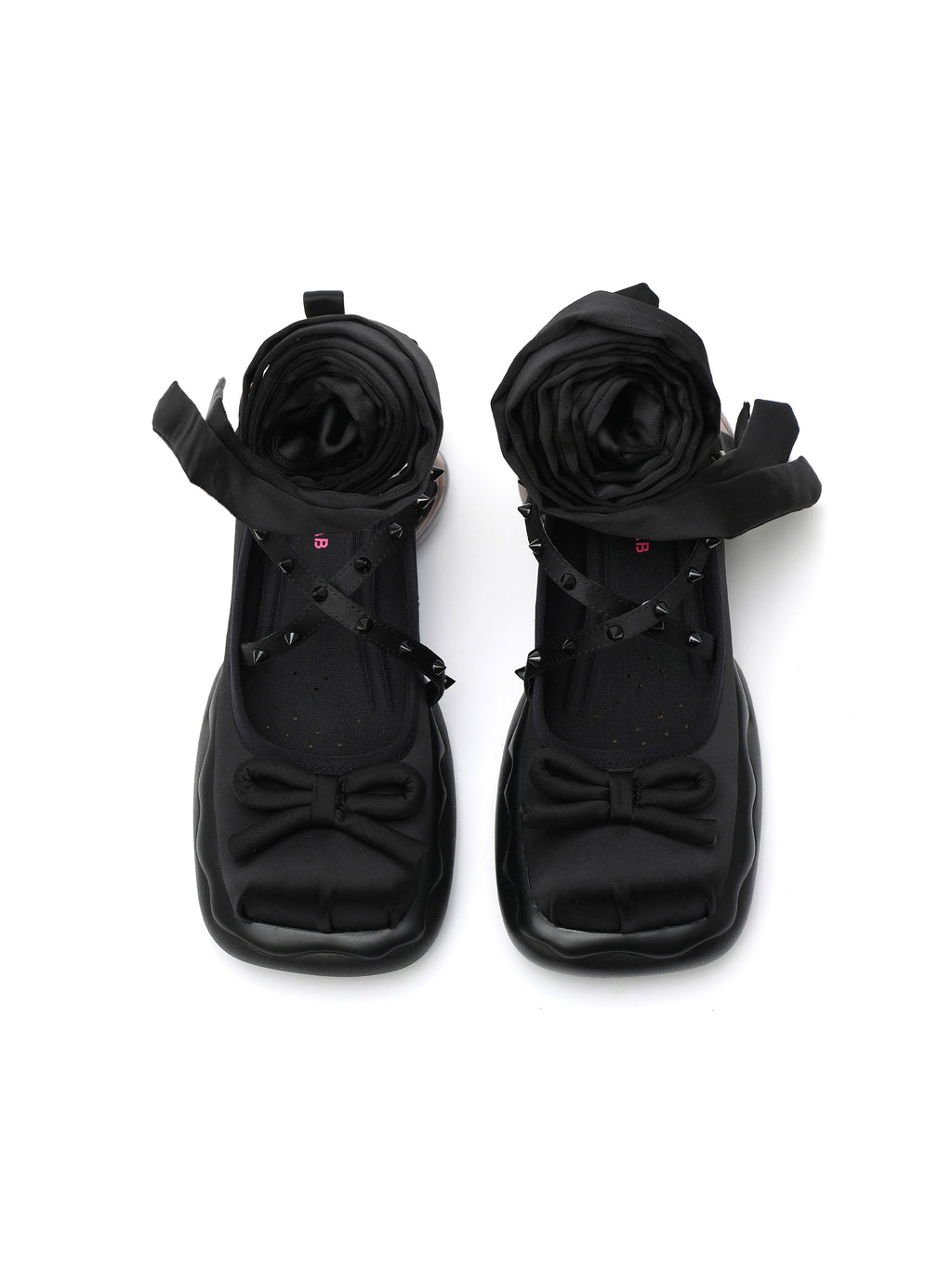 ERIS Ballet Chunky Mary Janes Schwarz
