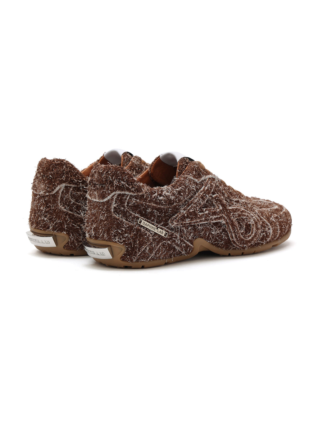 LETO Slim Trainers Cocoa