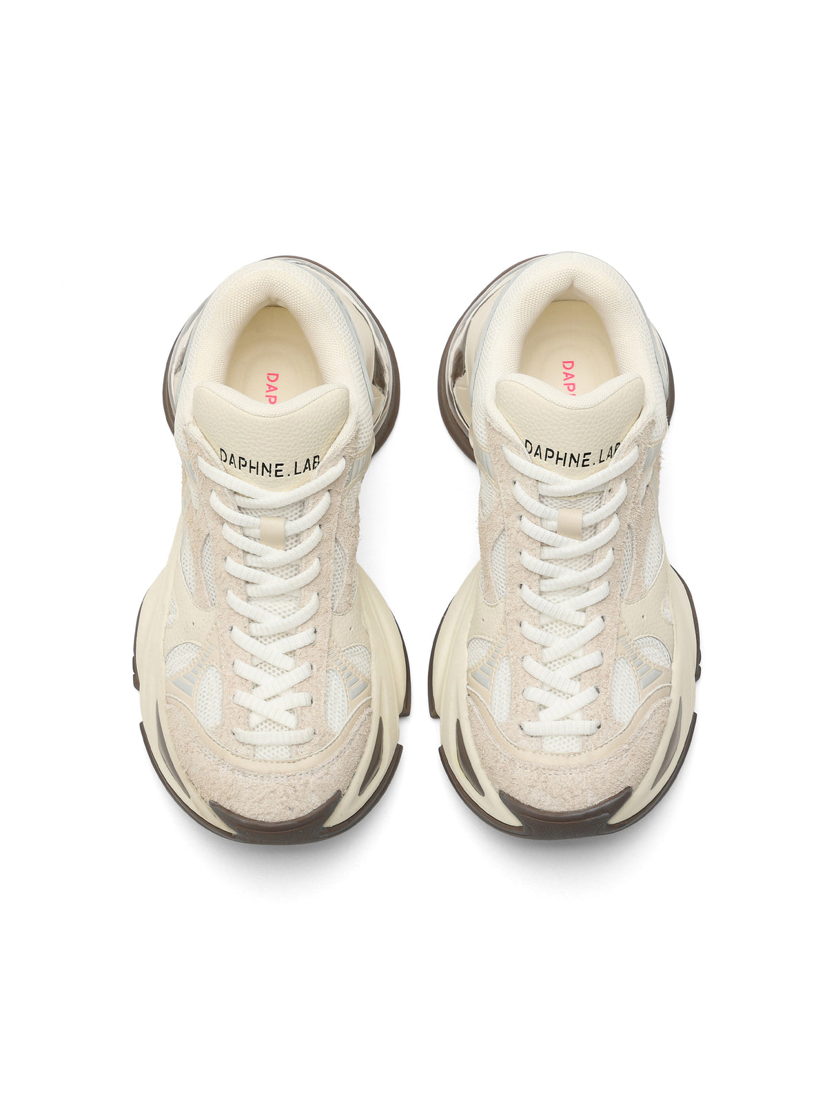 MEROPE Wildleder-Sneaker Beige