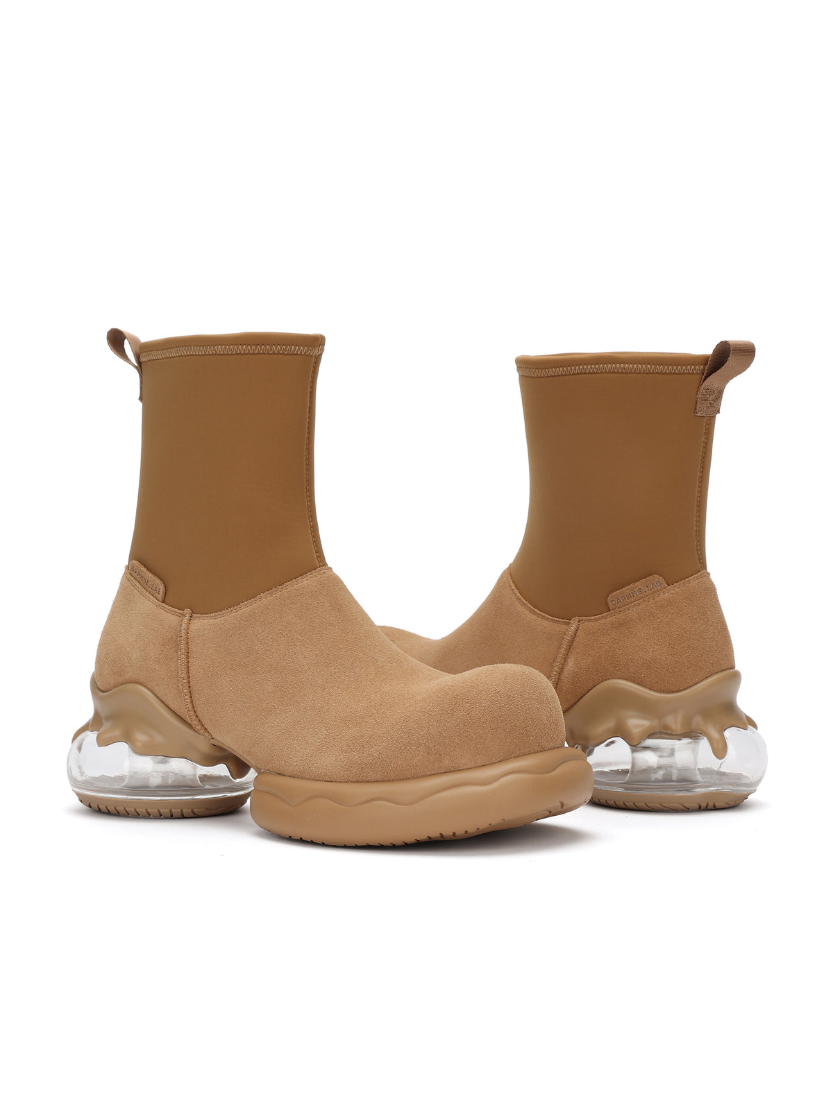 LYSSA Plateaustiefeletten Camel Brown