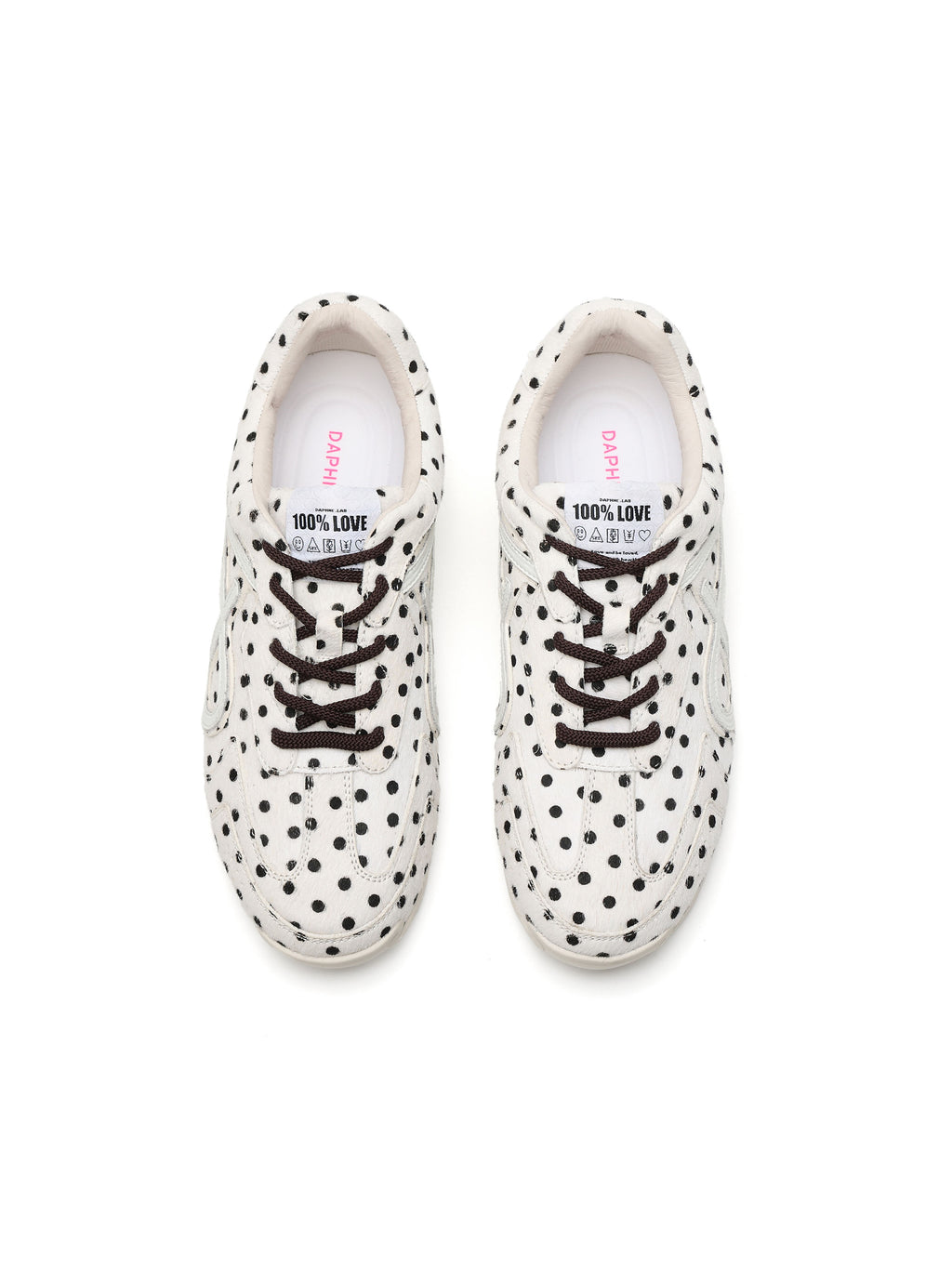 LETO Slim Trainers Dottie