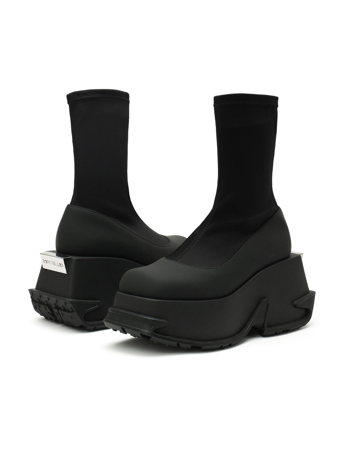 ELECTRA Plateau-Stiefeletten Schwarz
