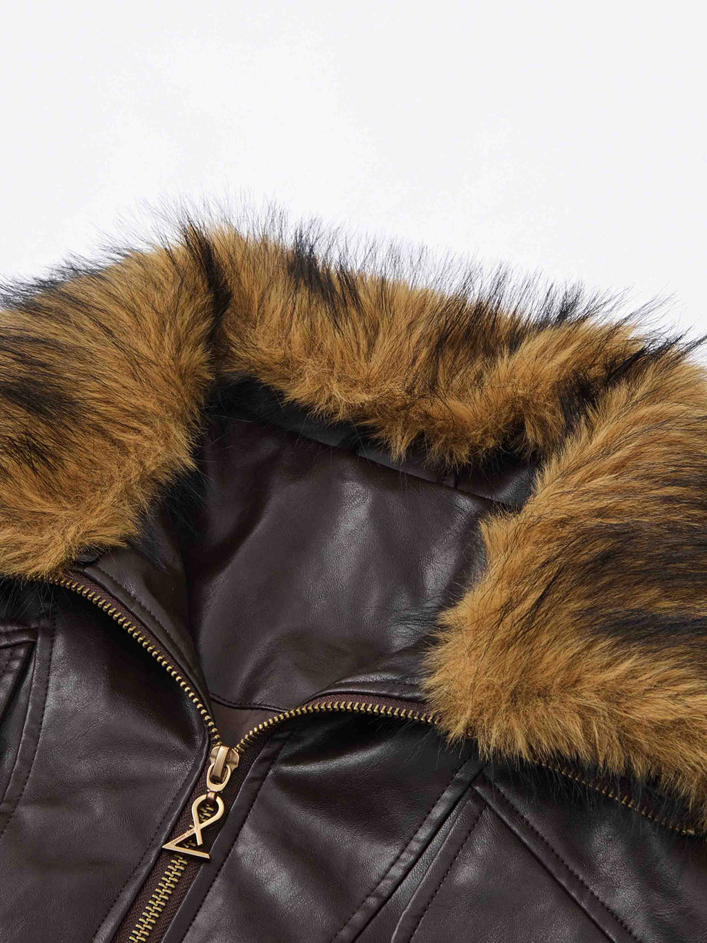 Fur Collar Utility Puffer Jacket