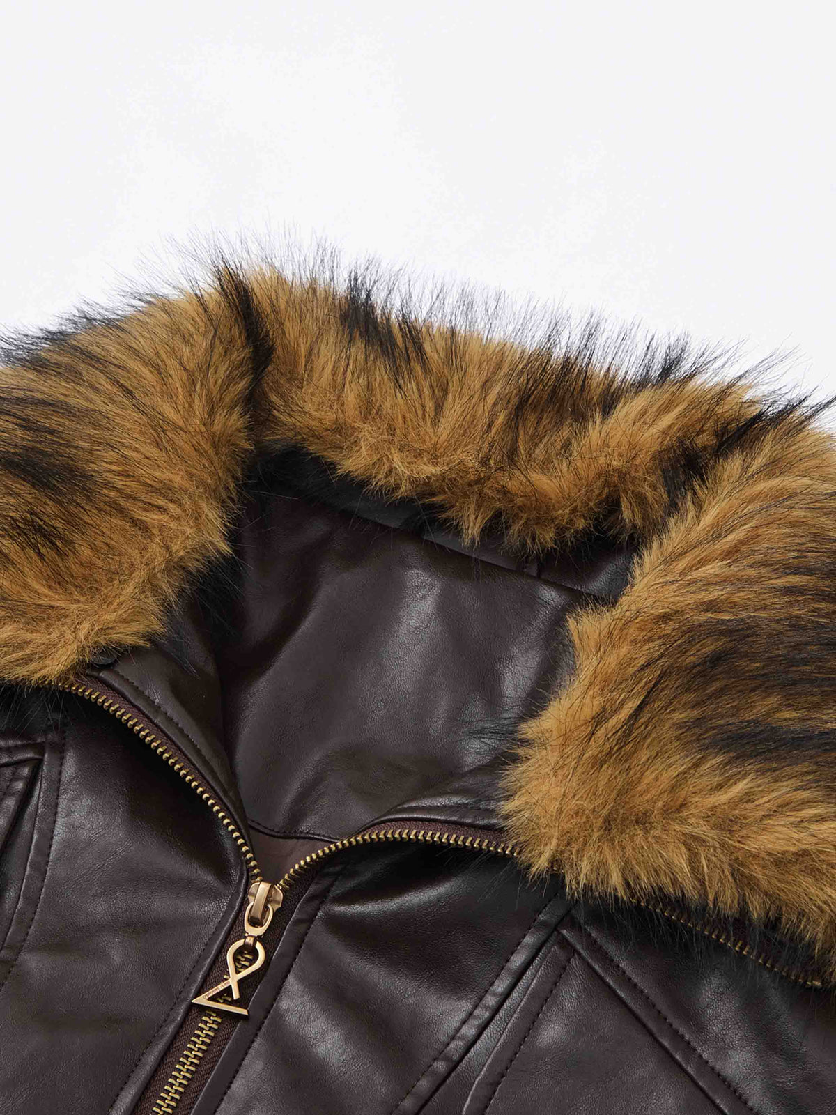 Fur Collar Utility Puffer Jacket