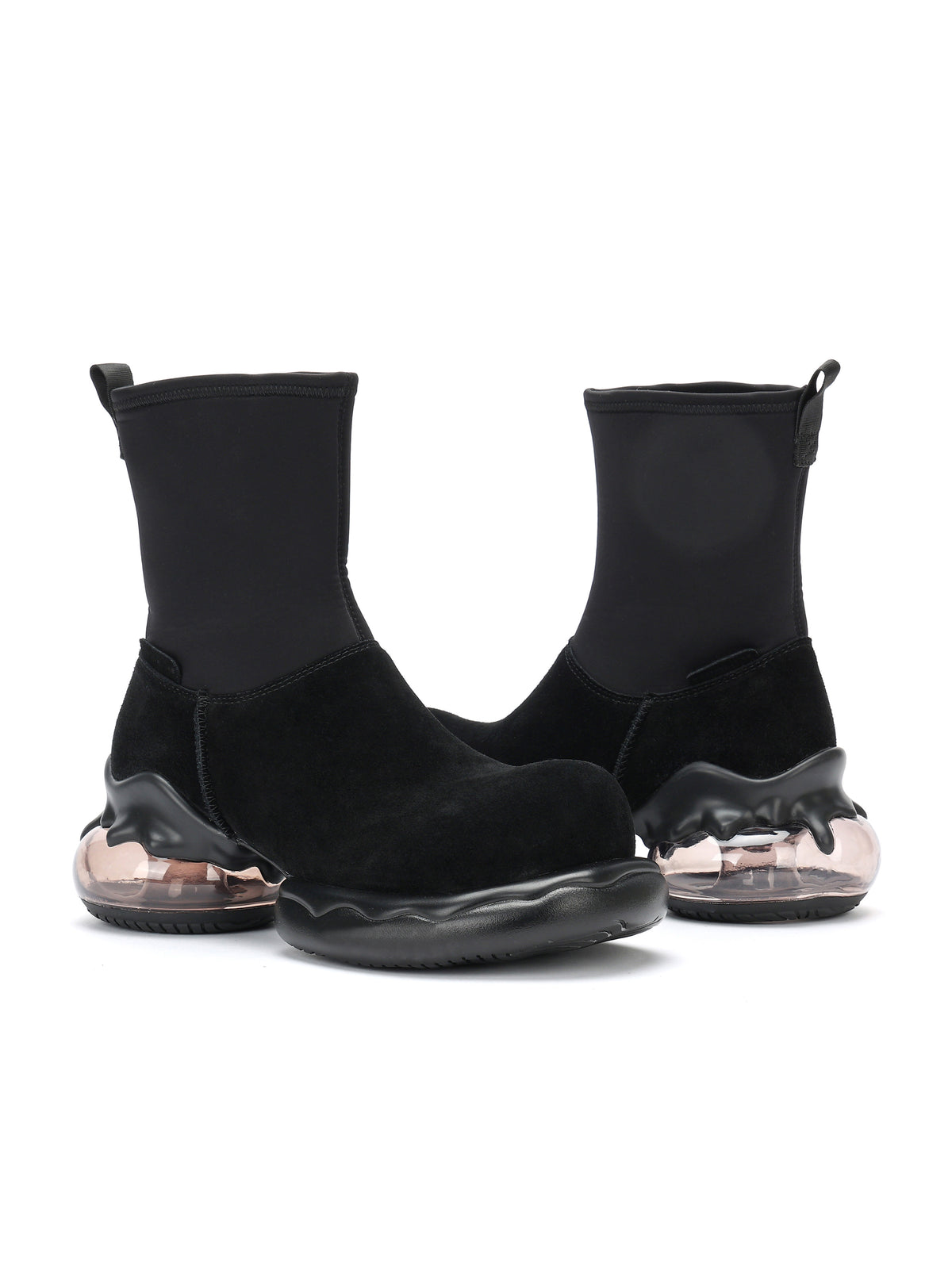 Plateau-Stiefeletten LYSSA Schwarz