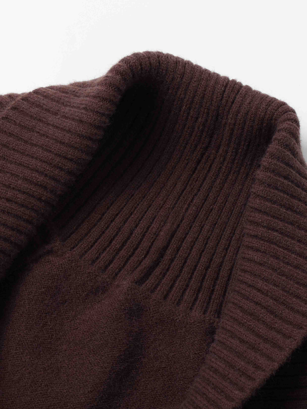 Oversized Shawl Collar Knit Bolero Cardigan