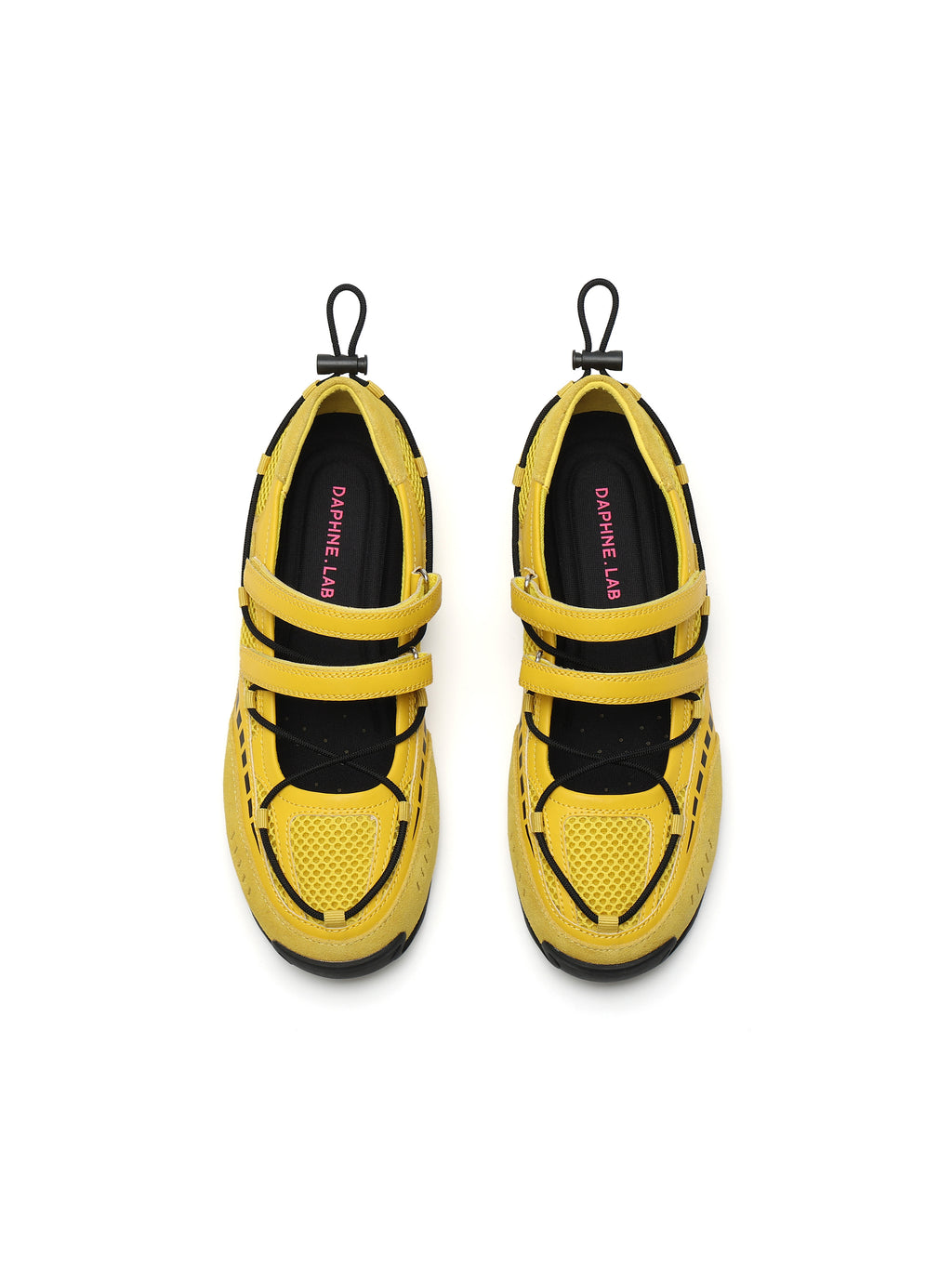 PHEME Tech Ballet Mary Janes Narzissengelb