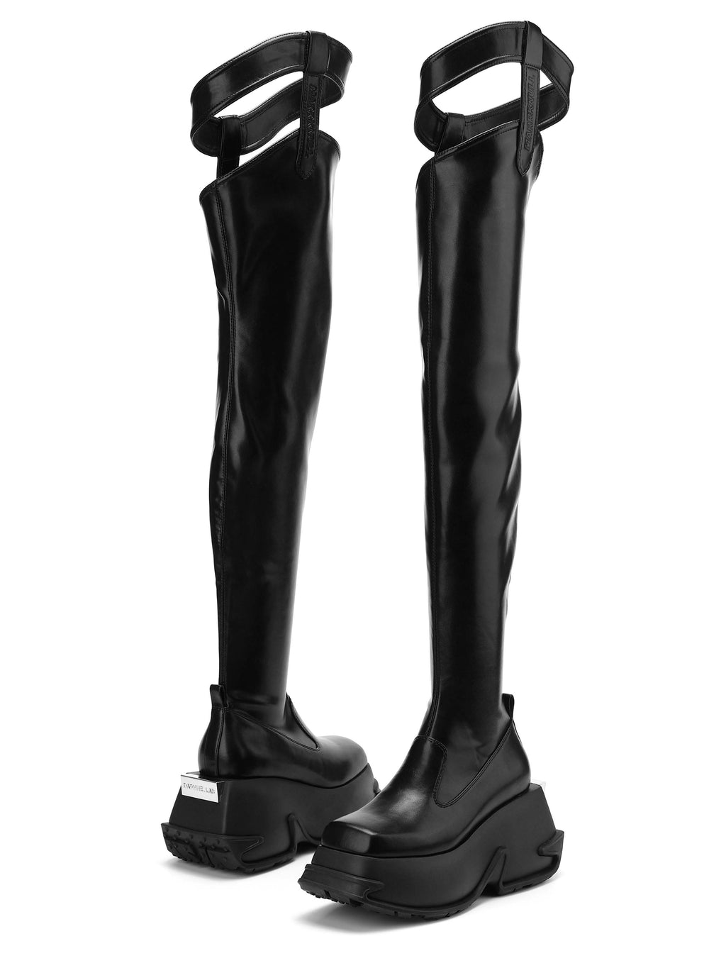 Daphne.Lab x MARRKNULL | Thigh-Strap Platform OTK Boots