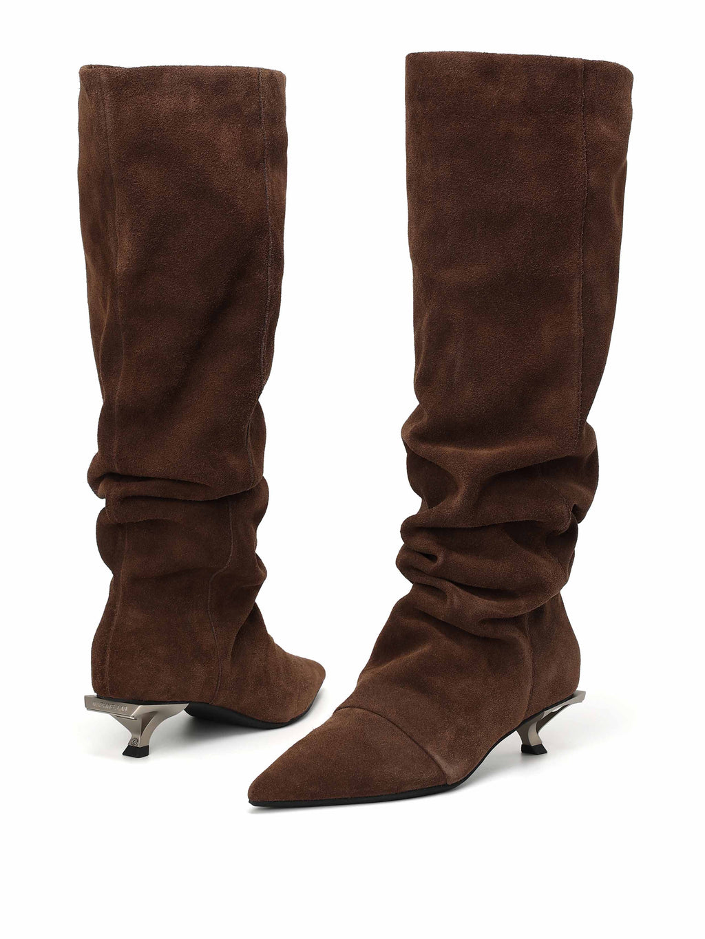 EURYDICE Slouch Knee-High Boots Brown