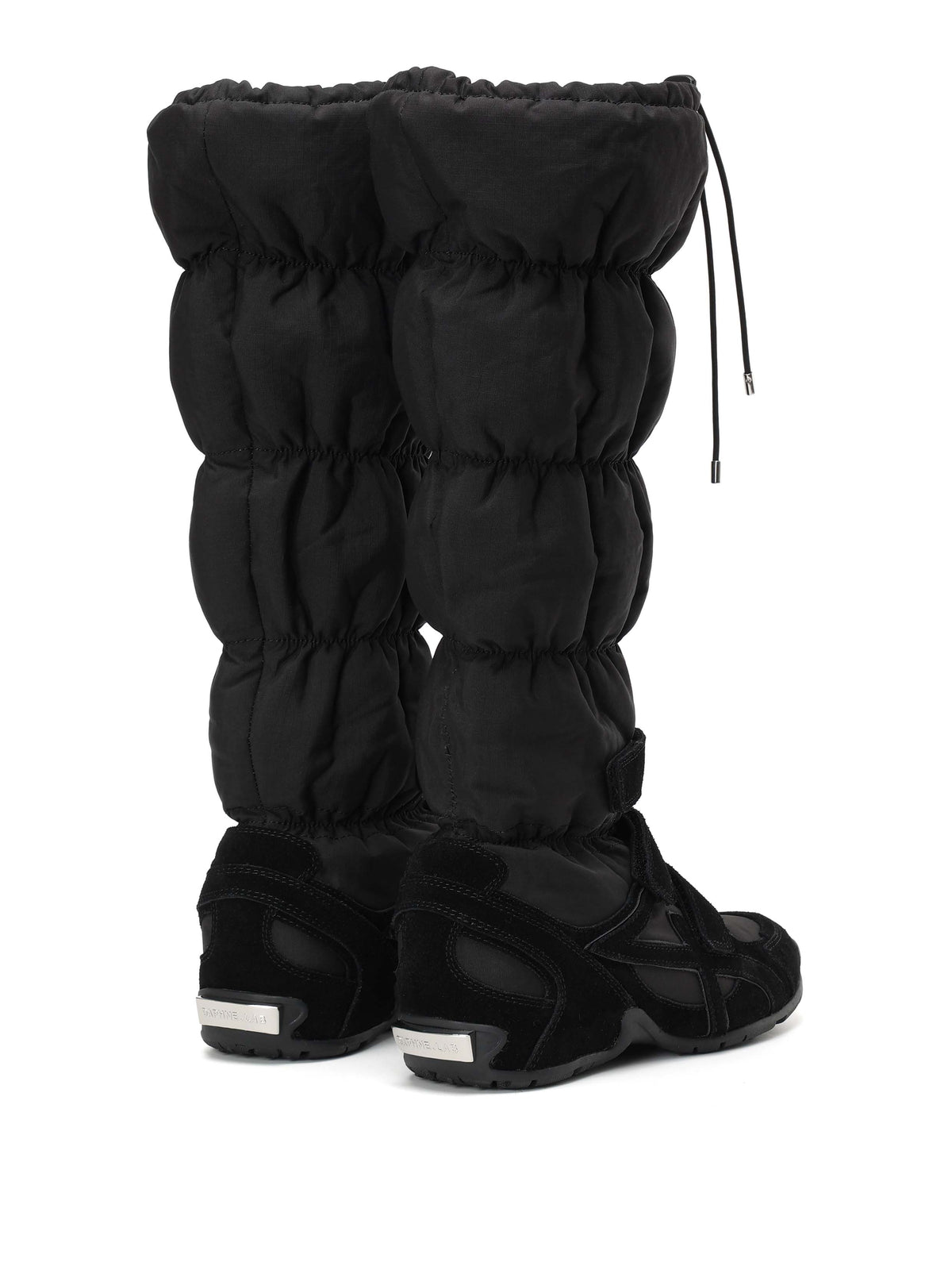 HARMONIA Padded Gaiter Knee-High Sneakers Black