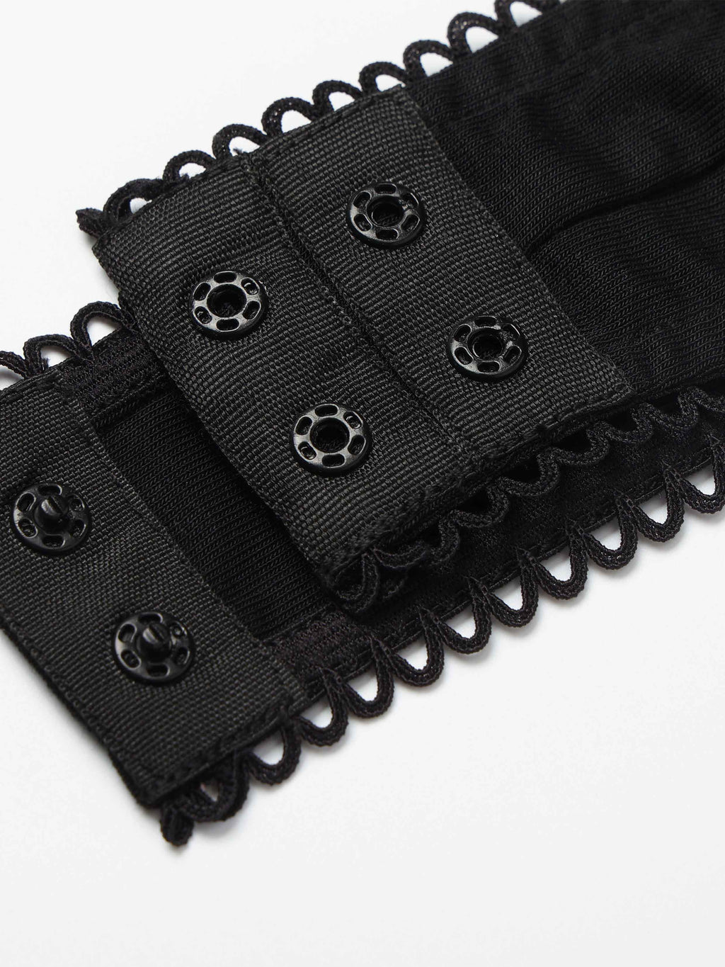 Ruffle Boat-Neck Bodysuit Black