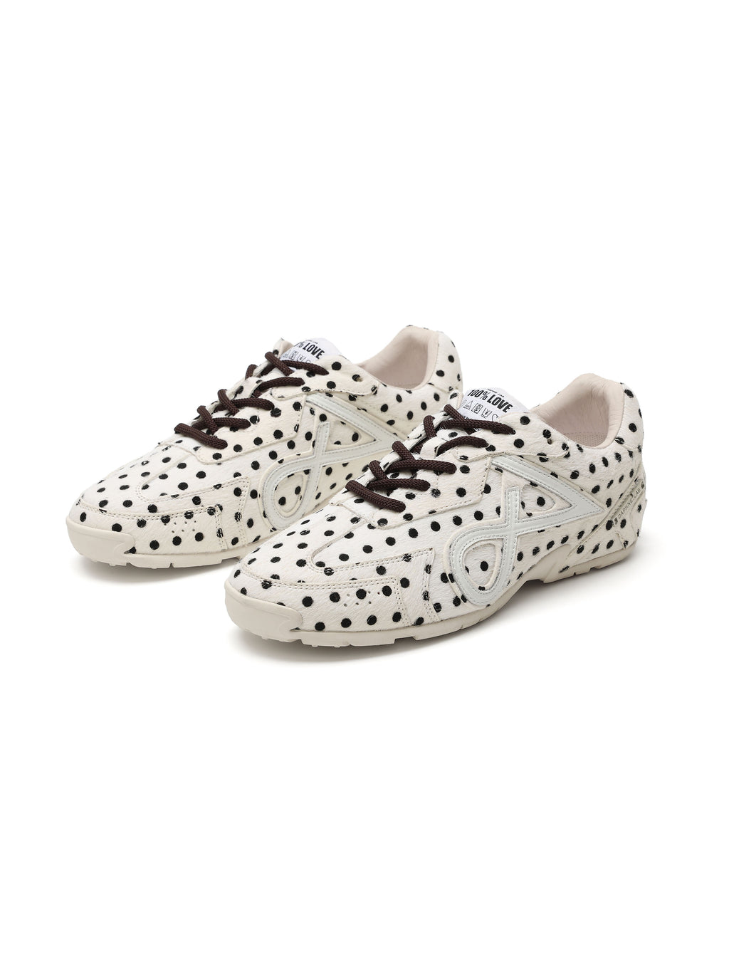 LETO Slim Trainers Dottie