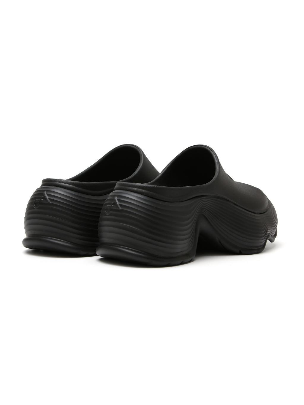 KYMA Wave Platform Slides Black