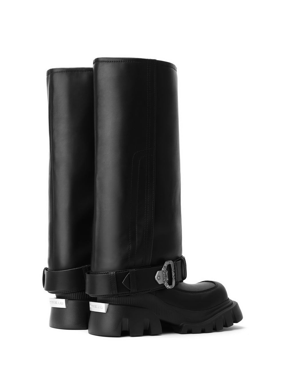 ENYO Gaiter Knee-High Boots Black