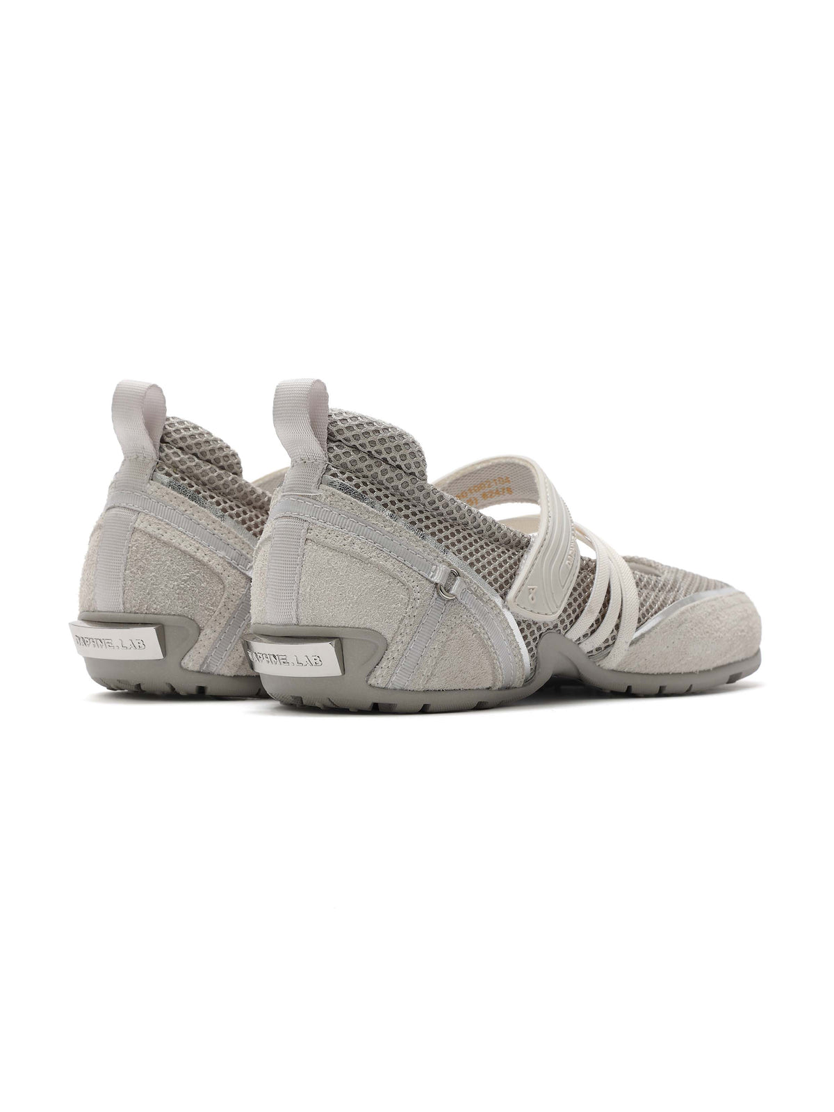 AELLO Sport Mary Jane Flats Mist Gray