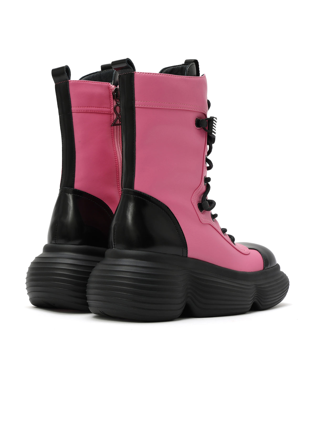 ASTRAEA Chunky Combat Boots Bubblegum Pink