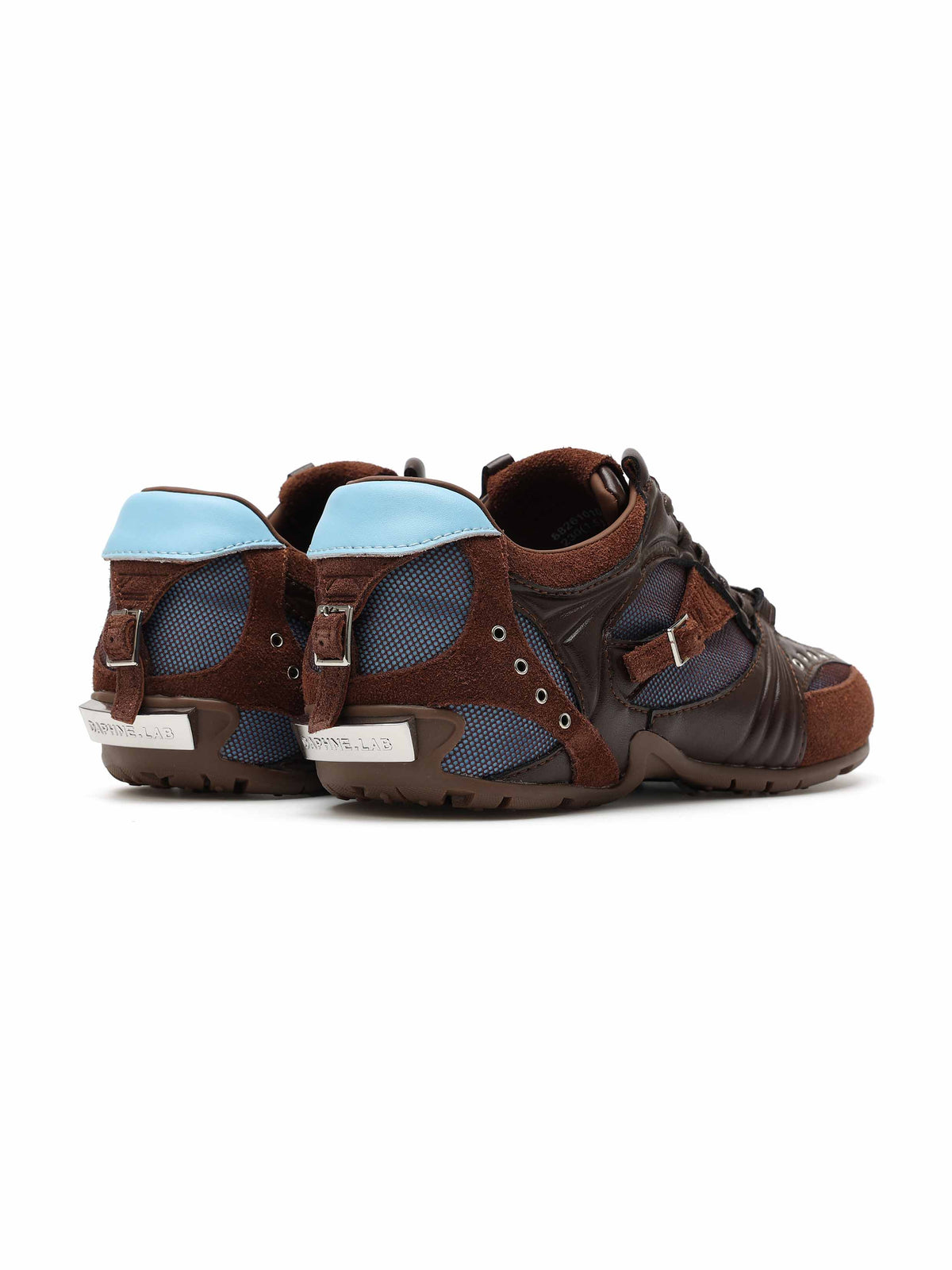 NERINE Hardware Retro Trainers Cocoa Brown