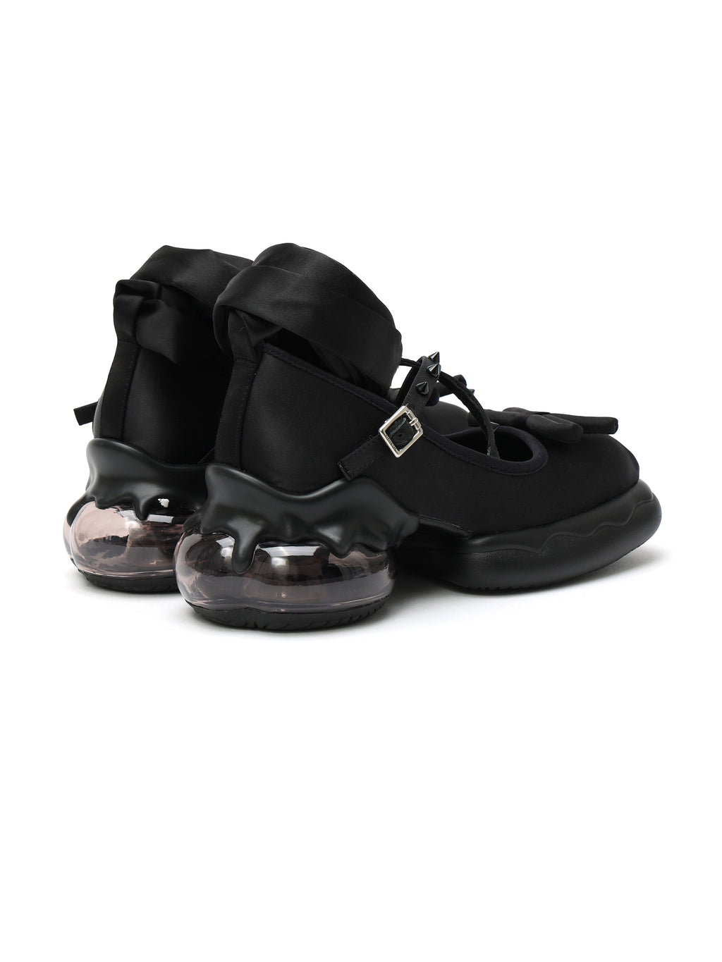 ERIS Ballet Chunky Mary Janes Schwarz