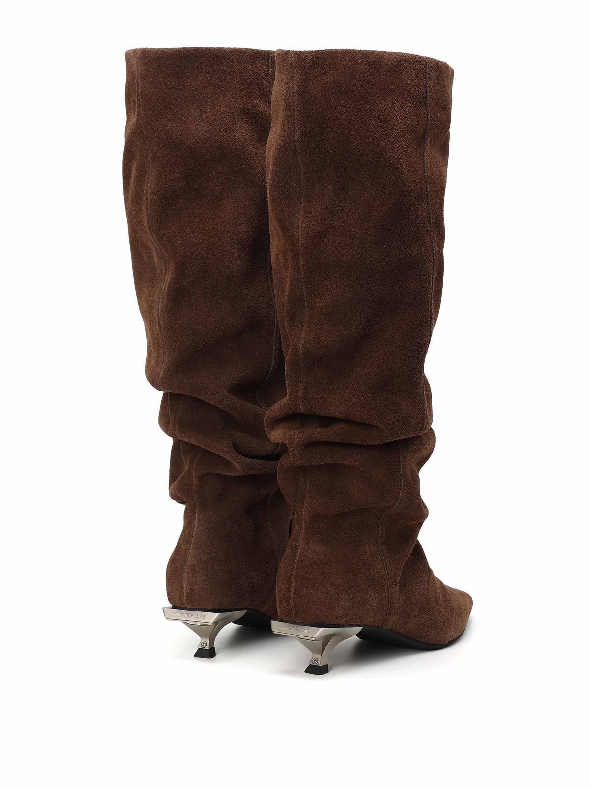 EURYDICE Slouch Knee-High Boots Brown